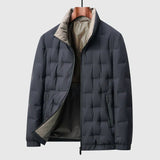 Warme Daunenjacke für Herren – Blau