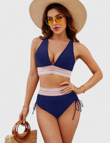 Jayzelliah | Elegantes Bikini-Set – Dunkelblau