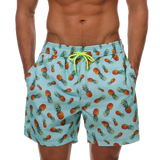Josef Badeshorts mit Kordelzug – Grün