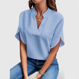 Lacey | STYLISHES HEMD – Blau