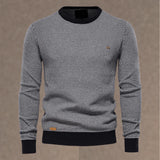 Henry - Eleganter und warmer Sweater – Schwarz
