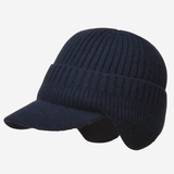 Leny™ -  Skandinavische Mütze mit Ohrenklappen – Blau
