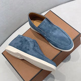 Sandro - Stylische Loafer aus Italien – Blau