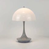 NordiStil Kabellose Tischlampe – Grau