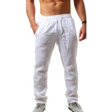 Luftige Leinenhosen für Männer | Perfekt für Frühling/Sommer – Weiß