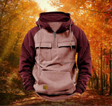 William™ | Multifunktionaler Winter-Hoodie – Rosa