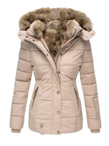 Lisa | Wärmeisolierende Damenjacke für Frauen Outdoor – Beige