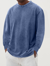 Alejandro – modernes hemd mit langen armeln – Blau