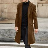 Warm - wasserdichte winterjacke für herren – Braun