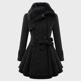 Eldare – trendiges jackenkleid für damen – Schwarz