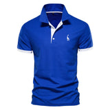 Brent - Herren Polohemd – Blau