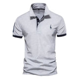 Brent - Herren Polohemd – Grau