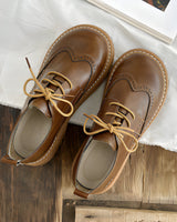 Brinley | Klassische und elegante Winterschuhe – Braun
