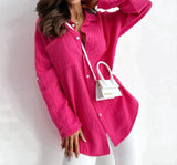 Zoey - Damenbluse – Pink