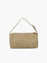Mini-Wildledertasche – Hellbraun