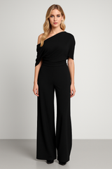 Einteiliger Jumpsuit - Cecile – Schwarz