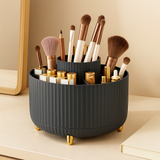 ElegantSpin 360° Drehbarer Organizer – Kosmetik Aufbewahrung – Schwarz