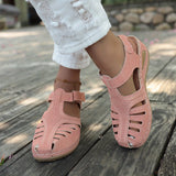 ElegantaStep™ – Elegante Geschlossene Damen Sandalen – Pink