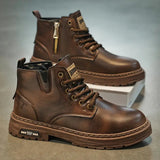 Elegante Freizeitstiefel mit modernem Design – Braun