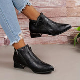 Elegante Knöchelhohe Schuhe für Stilvolle Auftritte – Schwarz
