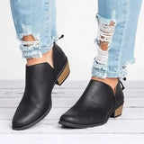Elegante Knöchelstiefel mit schmaler Silhouette – Schwarz