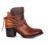 Elegante Stiefeletten mit Schnürdetails – Braun