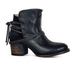 Elegante Stiefeletten mit Schnürdetails – Schwarz