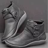 Elegante Stiefeletten mit Wasserdichtem Design – Grau