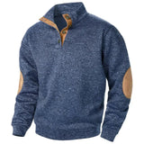 Eleganter Halsspringer mit modernem Stehkragen – Marineblau