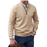 David | Eleganter Kaschmir Pullover – Beige