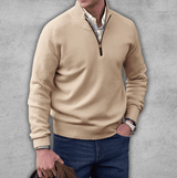 Eleganter Kaschmirpullover für stilvolle Anlässe – Beige