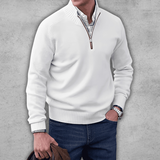 Eleganter Kaschmirpullover für stilvolle Anlässe – Weiß