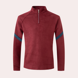 Eleganter Merino Pullover für stilvolle Anlässe – Dunkelrot