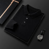 Eleganter Polo Pullover für stilvolle Augenblicke – Schwarz