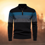 Eleganter Pullover mit Einzigartigem Stil – Dunkelblau