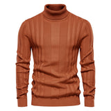 Eleganter Rollkragenpullover für stilvolle Wintertage – Braun