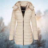 Christina | Extra warme, gesteppte Damenjacke – Beige
