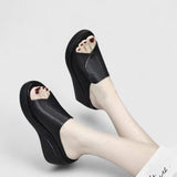 Giselle | Leicht Orthopädisch Sandalen – Schwarz