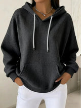 Viviana™ - Gemütlicher Hoodie – Schwarz