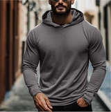Enrico | Klassischer Herren Hoodie – Grau