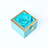EndloseRose™ Unsterblicher Blumenschatz – Bucht Blau