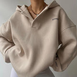 Evangelina-pullover | moderner pullover mit rundhalsausschnitt und entspannter passform – Beige