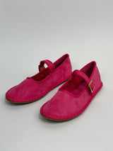 Friulane mit Riemen – Fuchsia