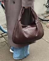 Tote Weidengeflecht-Tragetasche – Braun