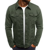Braydon - Herren Jeansjacke – Grün