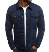 Braydon - Herren Jeansjacke – Dunkelblau