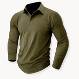 Raves - Strukturiertes Poloshirt – Grün