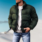 Eisstern daunenjacke für herren – karlan – Grün