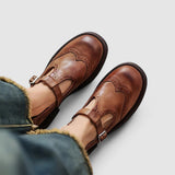 Jimmie - Klassische Schuhe Mit Stütze – Braun
