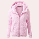 Fallon - modischer wintermantel für frauen – Rosa